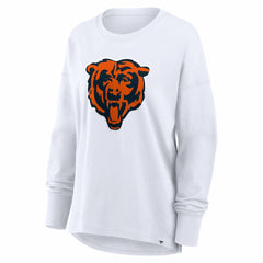 Chicago Bears Women's Essential Long Sleeve T-Shirt White - Fanatics