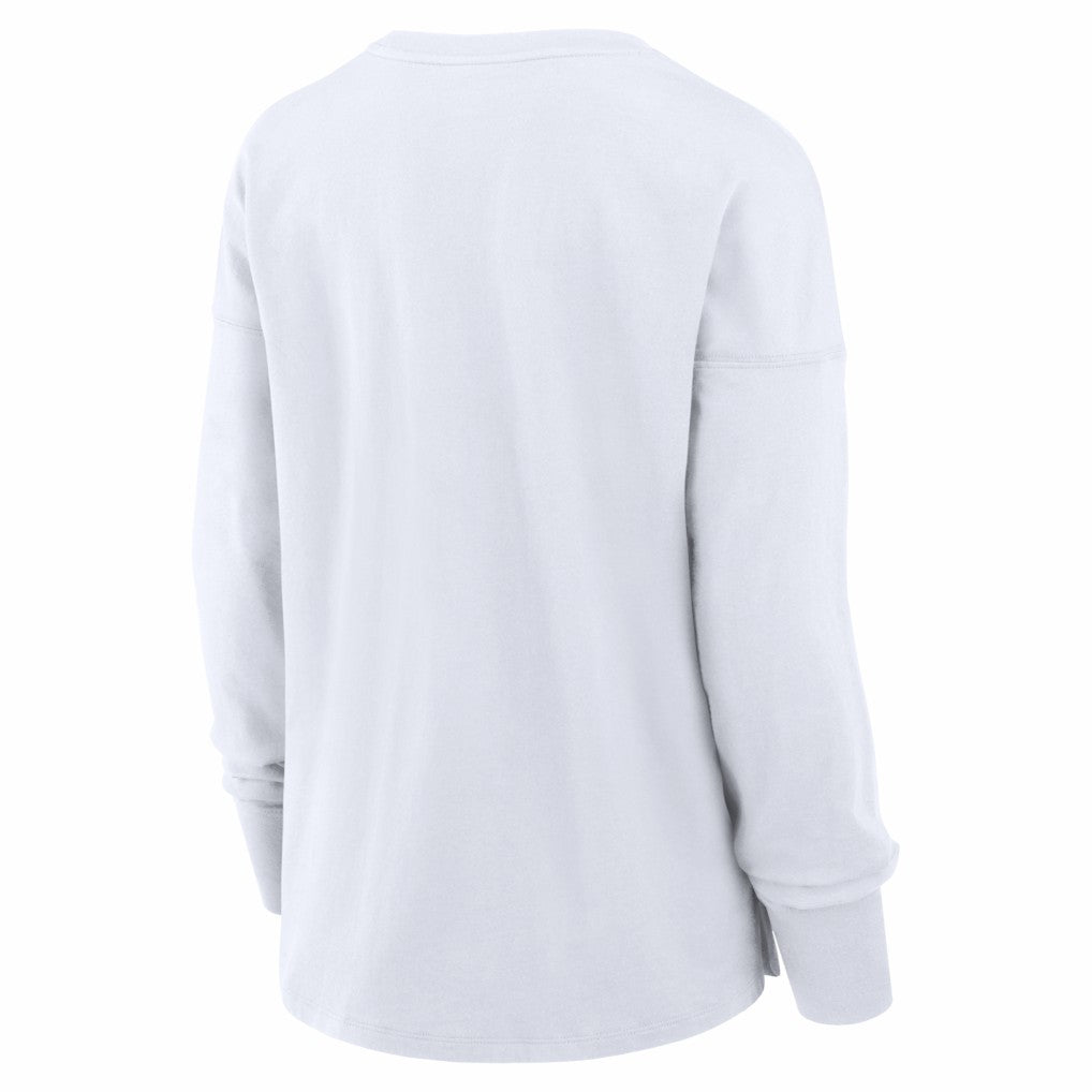 Chicago Bears Women's Essential Long Sleeve T-Shirt White - Fanatics