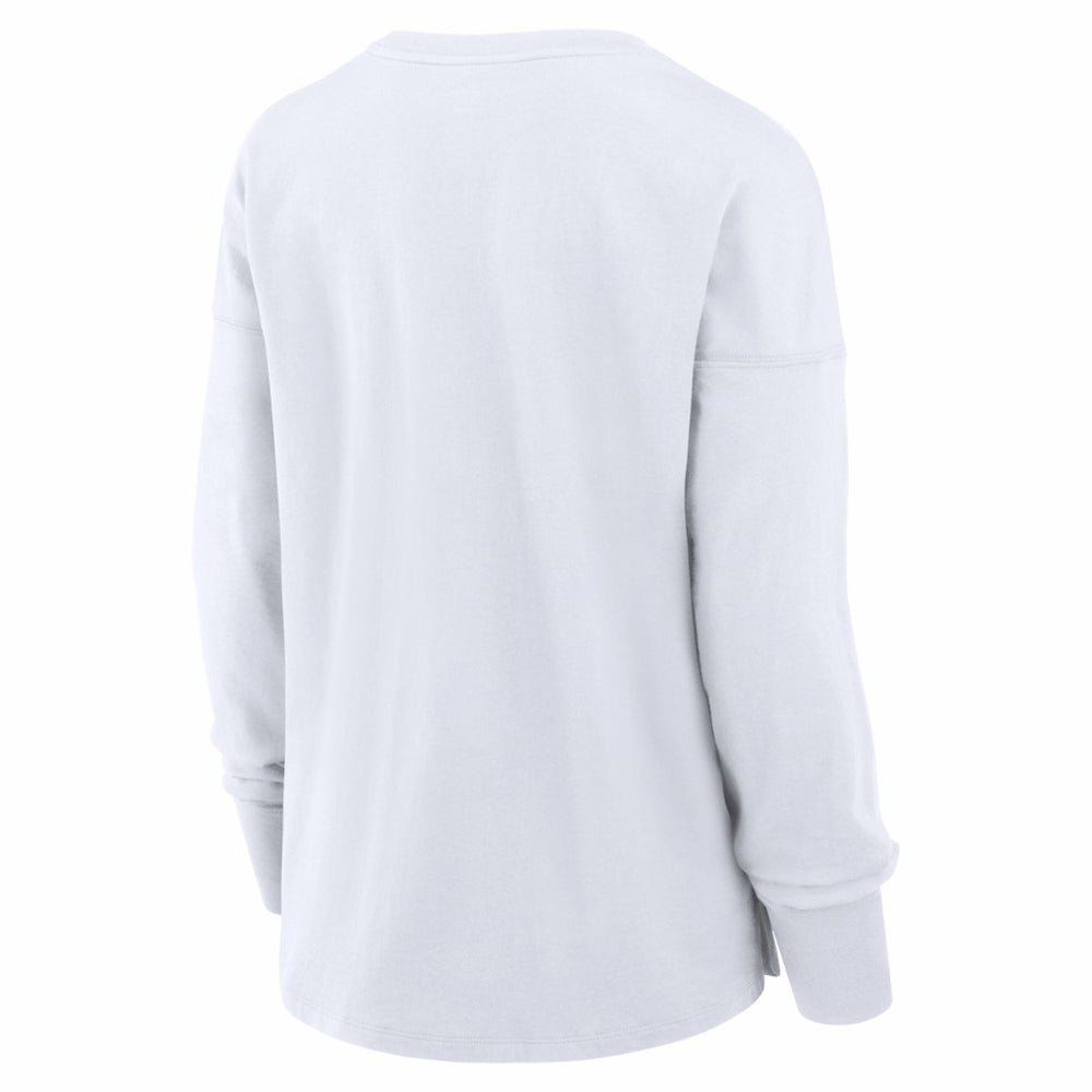 Chicago Bears Women's Essential Long Sleeve T-Shirt White - Fanatics