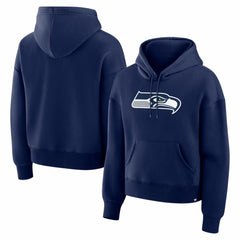 Seattle Seahawks Women's Essential Legacy Hoodie College Navy - Fanatics