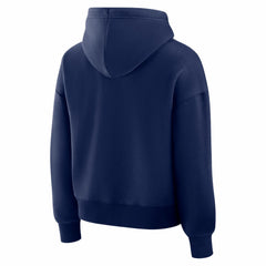 New England Patriots Women's Essential Legacy Hoodie Navy - Fanatics