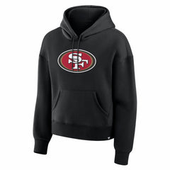 San Francisco 49ers Women's Essential Legacy Hoodie Black - Fanatics