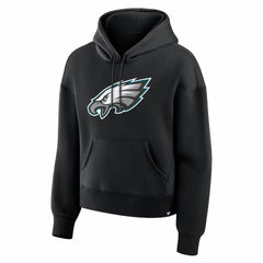Philadelphia Eagles Women's Essential Legacy Hoodie Black - Fanatics