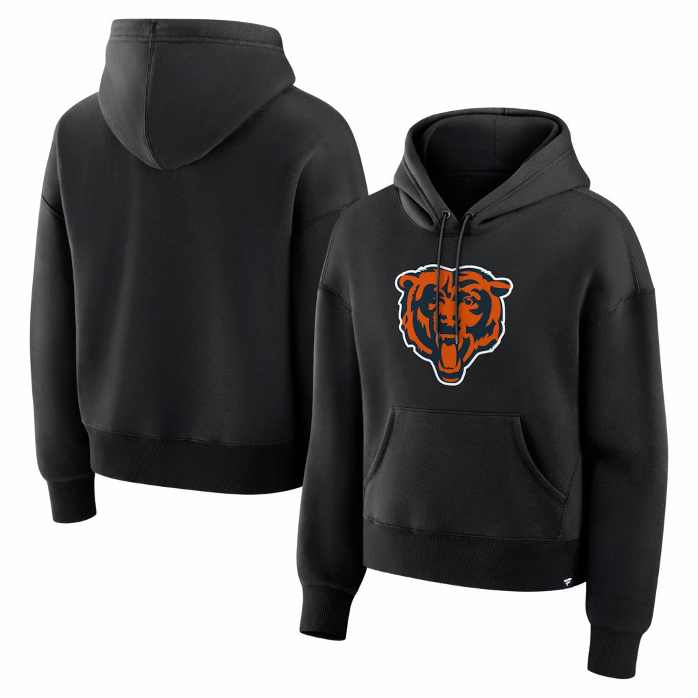 Chicago Bears Women's Essential Legacy Hoodie Black - Fanatics