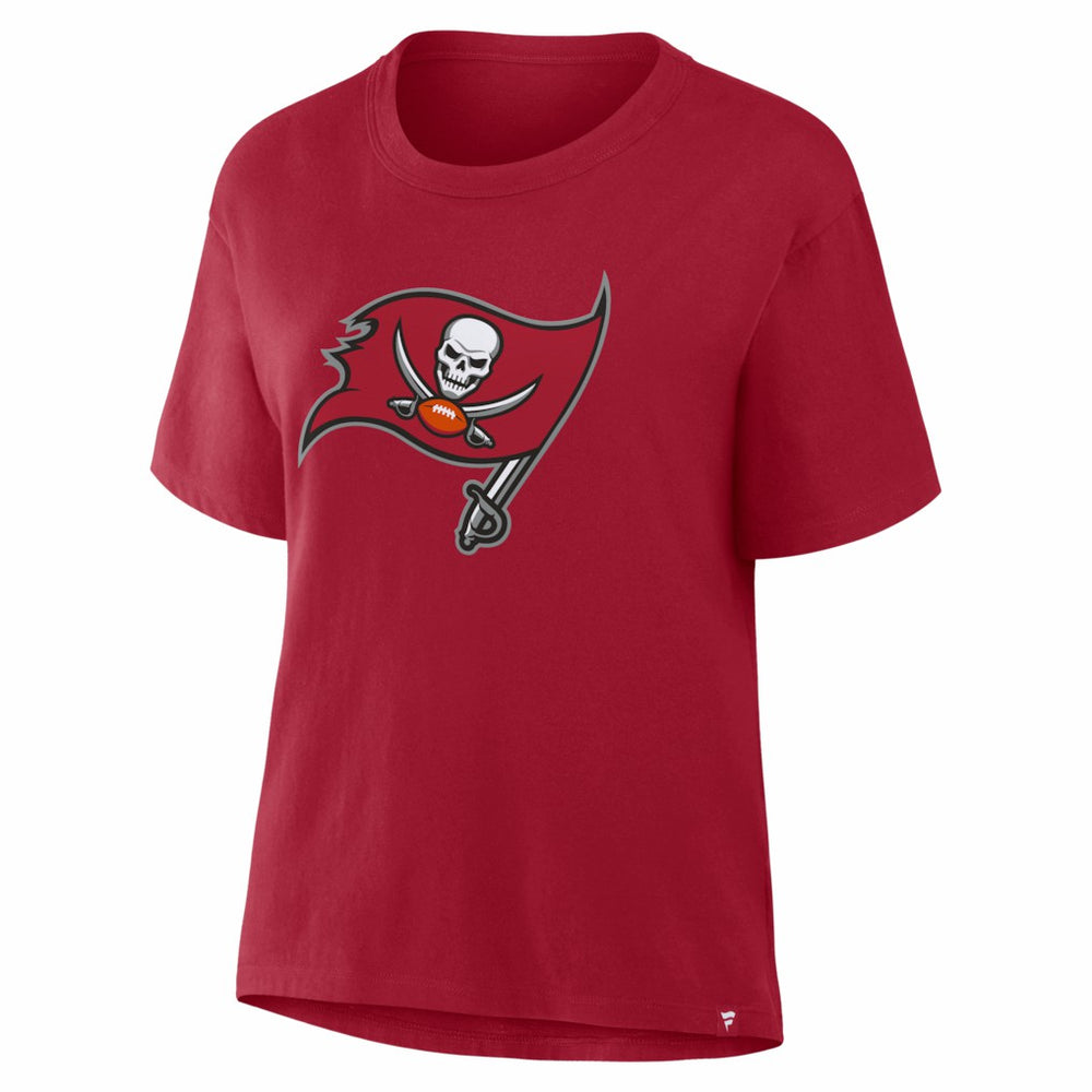 Tampa Bay Buccaneers Women's Essential Legacy T-Shirt Red - Fanatics