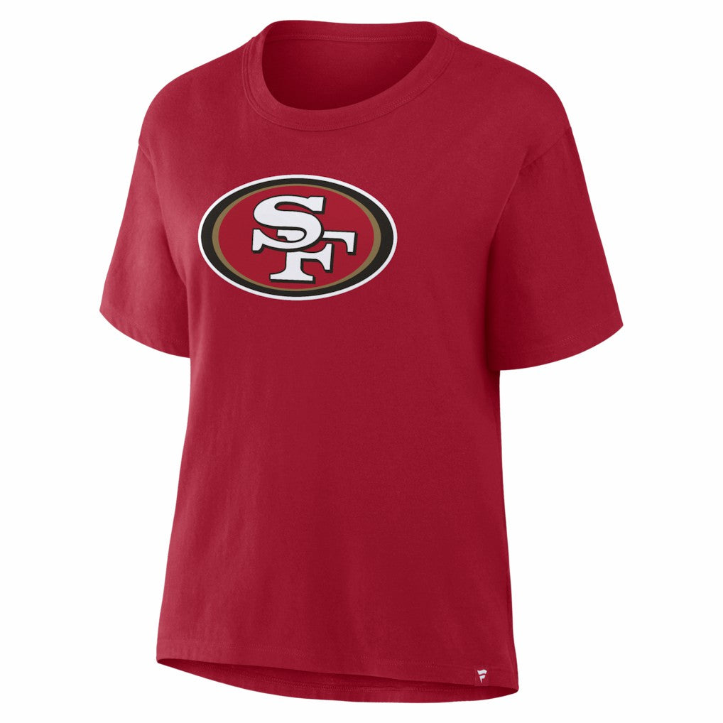 San Francisco 49ers Women's Essential Legacy T-Shirt Scarlet - Fanatics