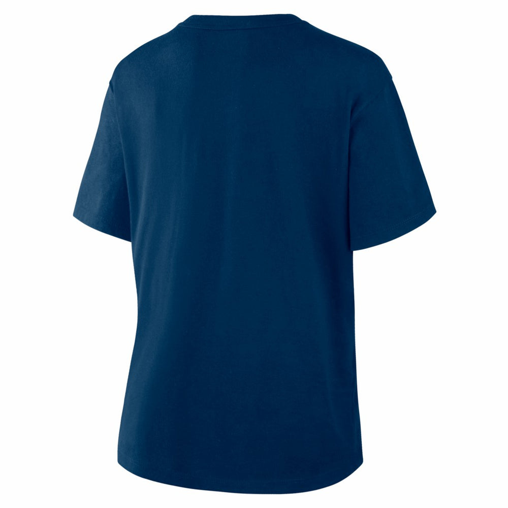 Houston Texans Women's Essential Legacy T-Shirt Navy - Fanatics