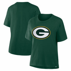 Green Bay Packers Women's Essential Legacy T-Shirt Green - Fanatics