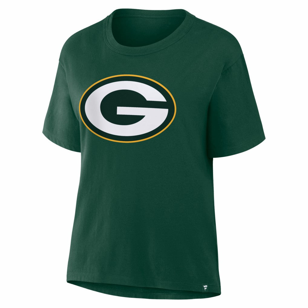 Green Bay Packers Women's Essential Legacy T-Shirt Green - Fanatics