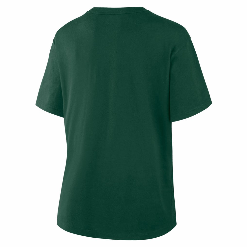 Green Bay Packers Women's Essential Legacy T-Shirt Green - Fanatics