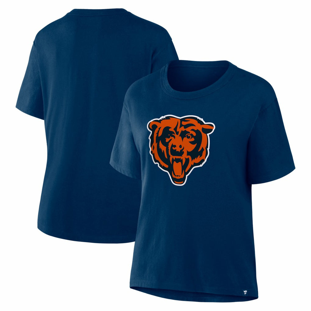Chicago Bears Women's Essential Legacy T-Shirt Navy - Fanatics