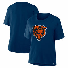 Chicago Bears Women's Essential Legacy T-Shirt Navy - Fanatics