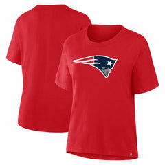 New England Patriots Women's Essential Legacy T-Shirt Red - Fanatics