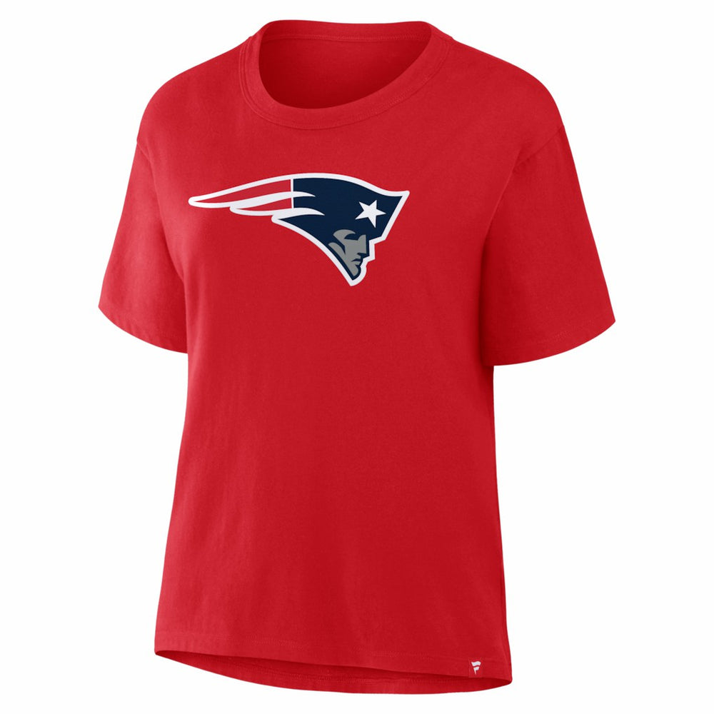 New England Patriots Women's Essential Legacy T-Shirt Red - Fanatics
