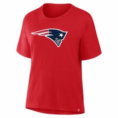New England Patriots Women's Essential Legacy T-Shirt Red - Fanatics