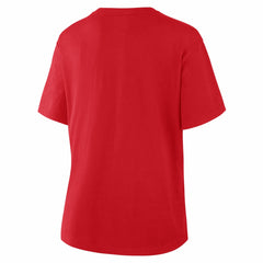 New England Patriots Women's Essential Legacy T-Shirt Red - Fanatics