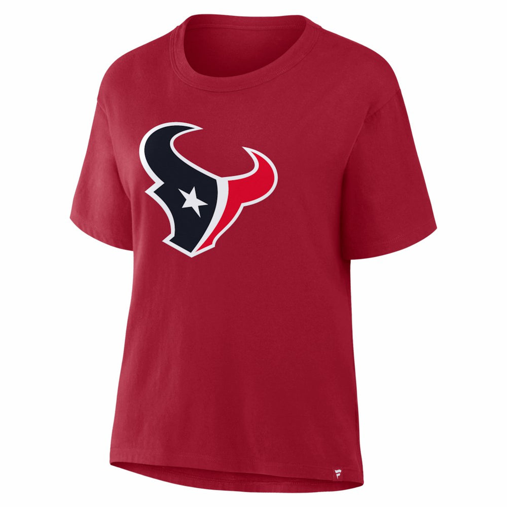 Houston Texans Women's Essential Legacy T-Shirt Red - Fanatics