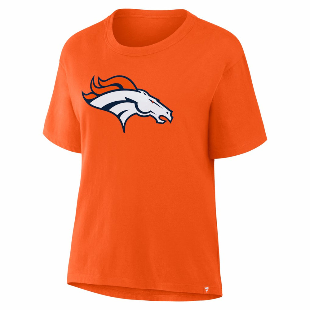 Denver Broncos Women's Essential Legacy T-Shirt Orange - Fanatics