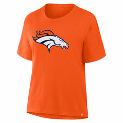 Denver Broncos Women's Essential Legacy T-Shirt Orange - Fanatics