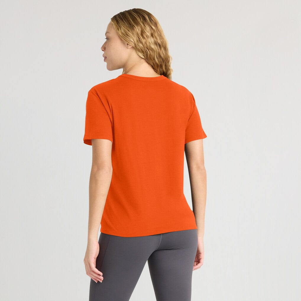 Denver Broncos Women's Essential Legacy T-Shirt Orange - Fanatics