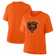 Chicago Bears Women's Essential Legacy T-Shirt Orange - Fanatics