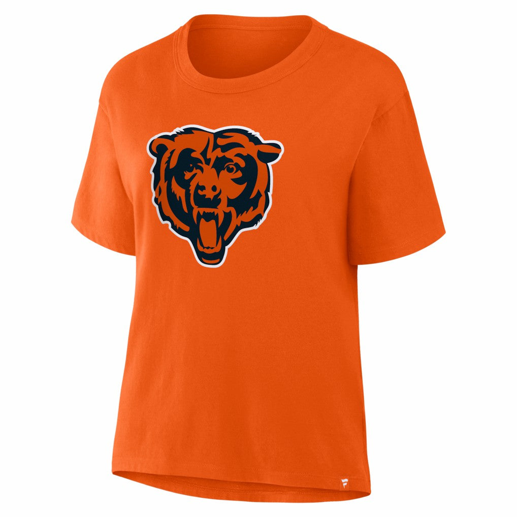 Chicago Bears Women's Essential Legacy T-Shirt Orange - Fanatics