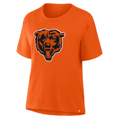 Chicago Bears Women's Essential Legacy T-Shirt Orange - Fanatics
