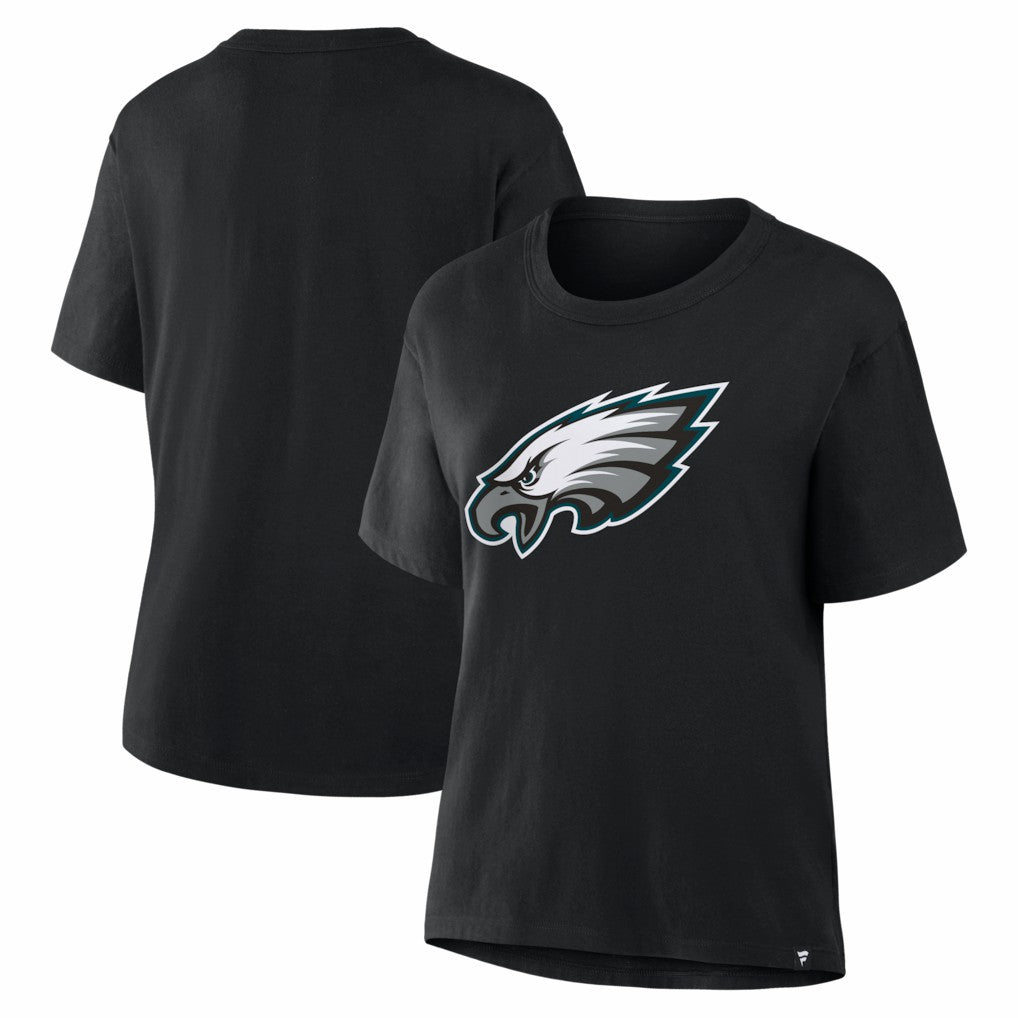 Philadelphia Eagles Women's Essential Legacy T-Shirt Black - Fanatics