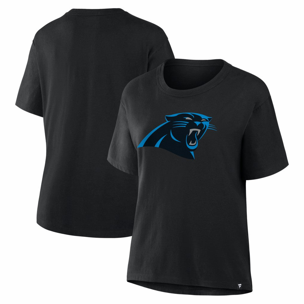 Carolina Panthers Women's Essential Legacy T-Shirt Black - Fanatics