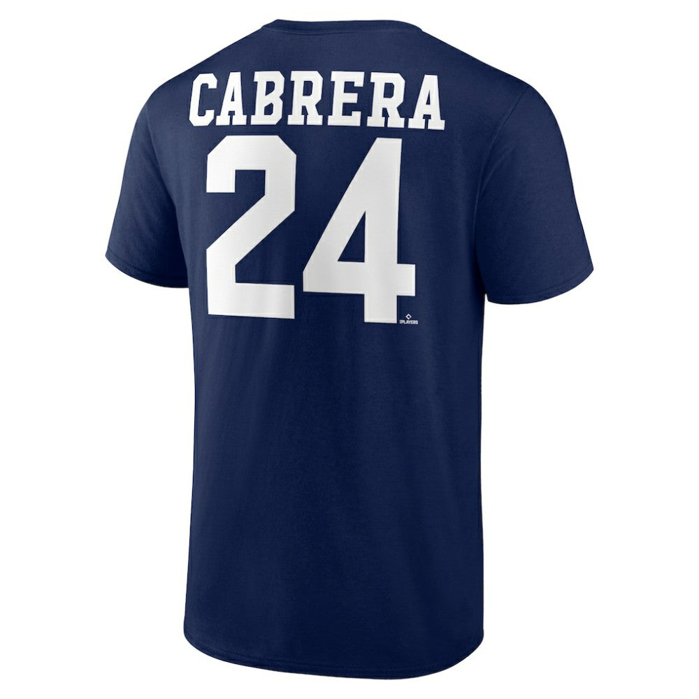 Miguel Cabrera Detroit Tigers Player Icon Name & Number T-Shirt On Sale