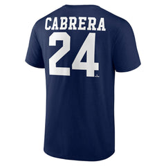 Miguel Cabrera Detroit Tigers Player Icon Name & Number T-Shirt On Sale