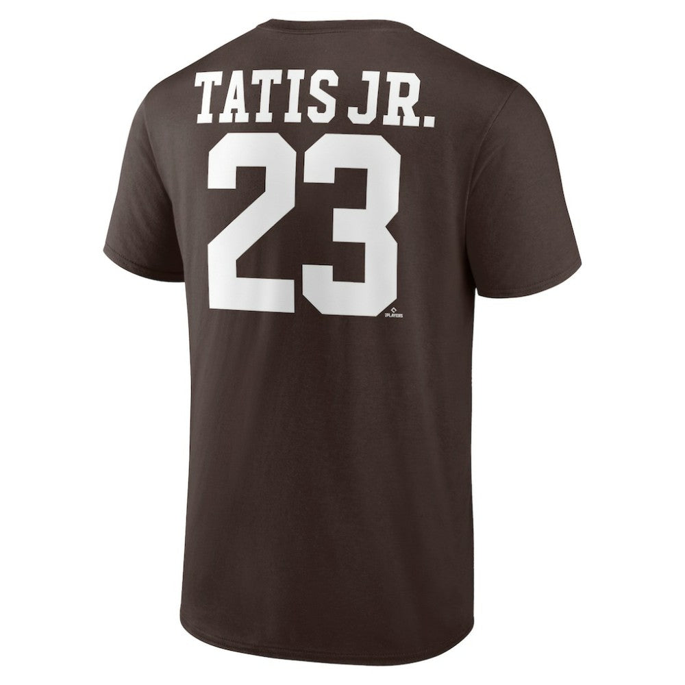 Fernando Tatis Jr. San Diego Padres Player Icon Name & Number T-Shirt discount