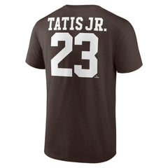 Fernando Tatis Jr. San Diego Padres Player Icon Name & Number T-Shirt discount
