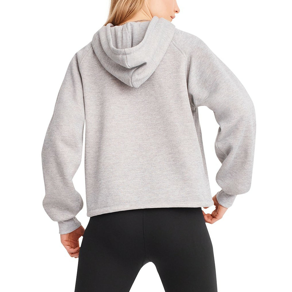 Buffalo Bills DKNY Sport Women's Debbie Dolman Raglan Pullover Hoodie Heather Gray - NFL