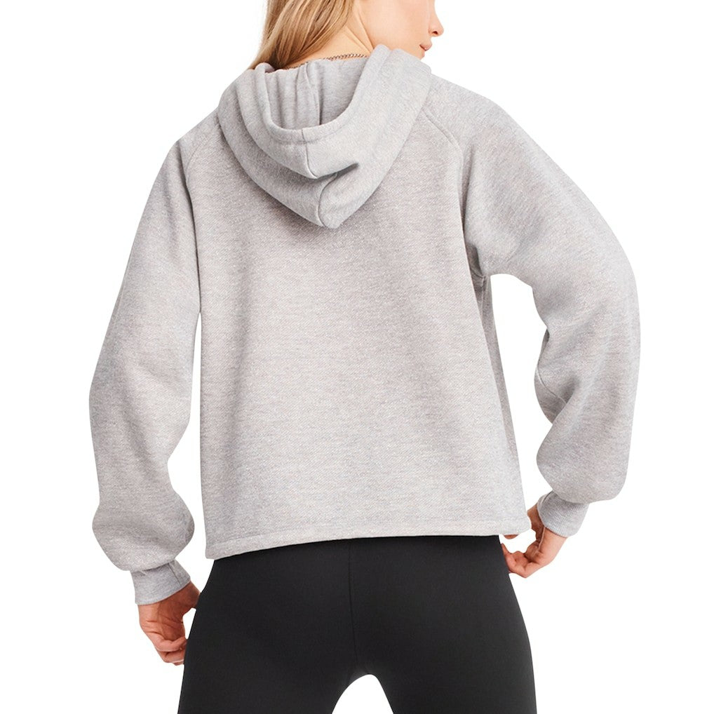 Cleveland Browns DKNY Sport Women's Debbie Dolman Raglan Pullover Hoodie Heather Gray - NFL