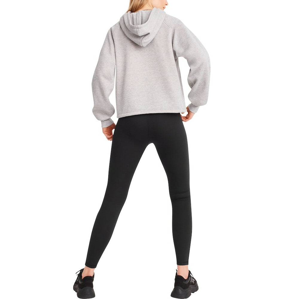 Los Angeles Rams DKNY Sport Women's Debbie Dolman Raglan Pullover Hoodie Heather Gray - NFL