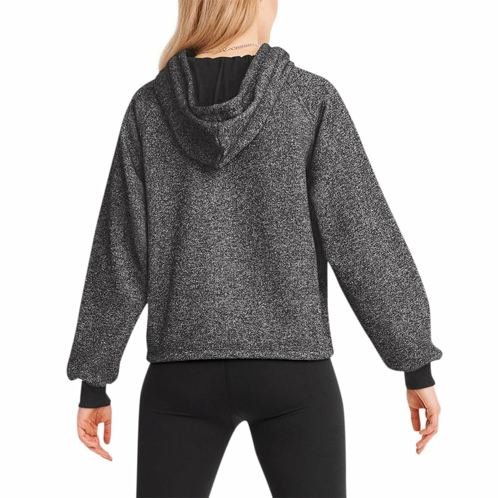 Pittsburgh Steelers DKNY Sport Women's Debbie Dolman Raglan Pullover Hoodie Black - NFL
