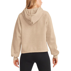 Tennessee Titans DKNY Sport Women's Debbie Dolman Raglan Pullover Hoodie Cream - NFL