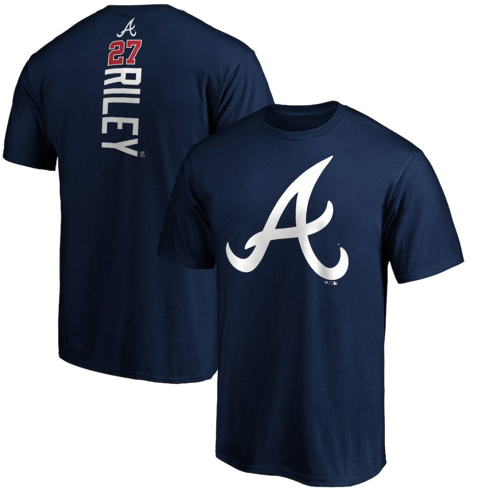 Austin Riley Atlanta Braves Playmaker Name & Number T-Shirt On Sale