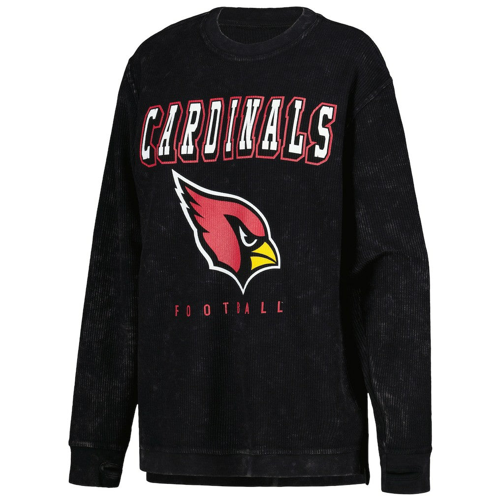 Arizona Cardinals G-III 4Her by Carl Banks Women's Comfy Cord Pullover Sweatshirt Black - NFL