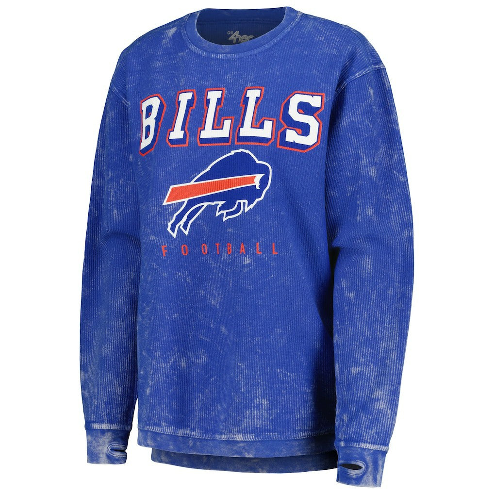 Buffalo Bills G-III 4Her by Carl Banks Women's Comfy Cord Pullover Sweatshirt Royal - NFL