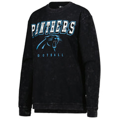 Carolina Panthers G-III 4Her by Carl Banks Women's Comfy Cord Pullover Sweatshirt Black - NFL