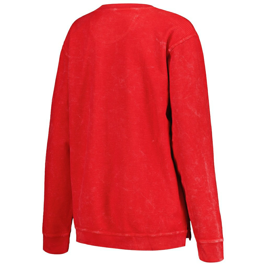 Kansas City Chiefs G-III 4Her by Carl Banks Women's Comfy Cord Pullover Sweatshirt Red - NFL