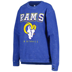 Los Angeles Rams G-III 4Her by Carl Banks Women's Comfy Cord Pullover Sweatshirt Royal - NFL