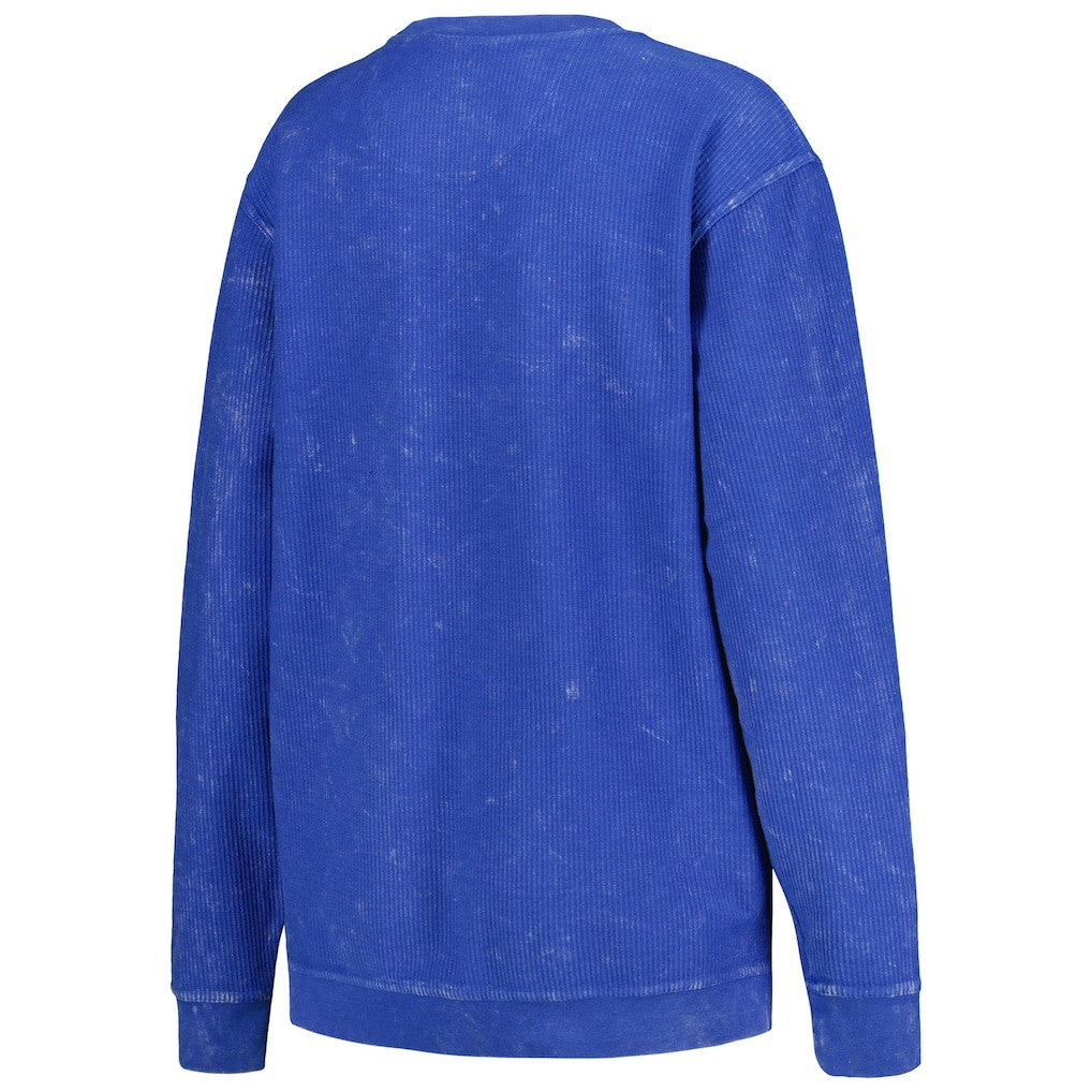 Los Angeles Rams G-III 4Her by Carl Banks Women's Comfy Cord Pullover Sweatshirt Royal - NFL