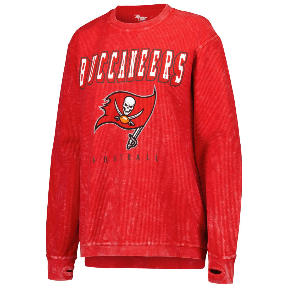 Tampa Bay Buccaneers G-III 4Her by Carl Banks Women's Comfy Cord Pullover Sweatshirt Red - NFL