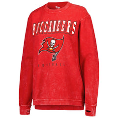 Tampa Bay Buccaneers G-III 4Her by Carl Banks Women's Comfy Cord Pullover Sweatshirt Red - NFL