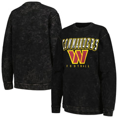 Washington Commanders G-III 4Her by Carl Banks Women's Comfy Cord Pullover Sweatshirt Black - NFL