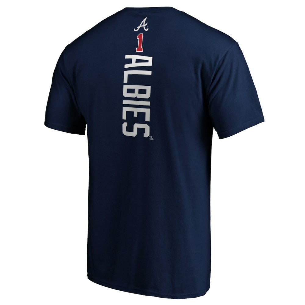 Ozzie Albies Atlanta Braves Playmaker Name & Number T-Shirt Online