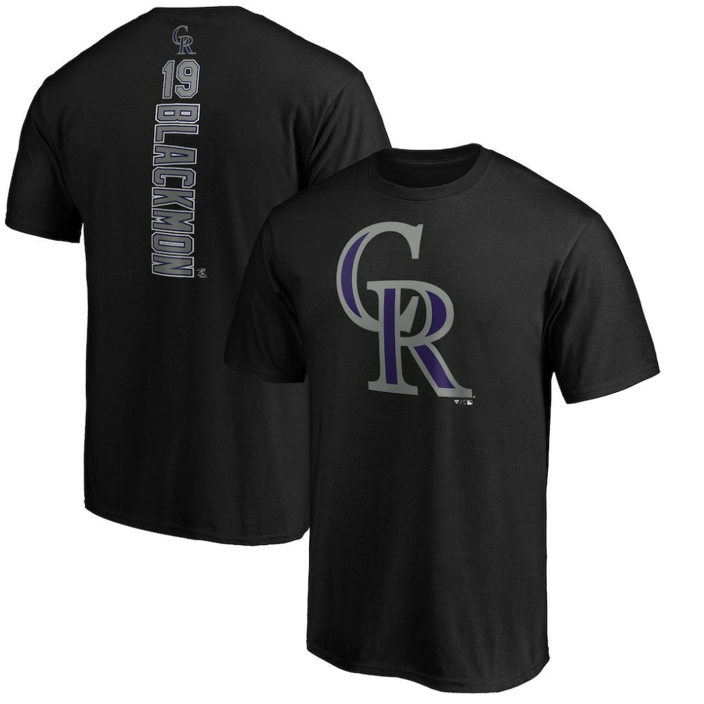 Charlie Blackmon Colorado Rockies Playmaker Name & Number T-Shirt for sale